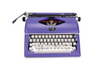 79119q Classic Manual Typewriter purple