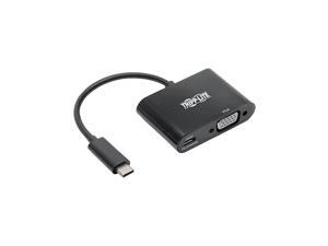 USB C to VGA Adapter Converter wPD Charging 1080p Black USB 31 Gen 1 Thunderbolt 3 USB Type C to VGA U44406NVBC USB C to VGA Adapter Converter wPD Charging 1080p Black USB 31 Gen 1 Thunderbolt 3 USB Type C to VGA U44406NVBC