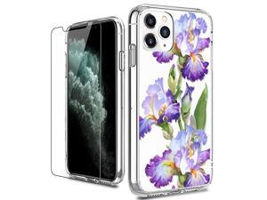 iPhone 11 Pro Max Case with Screen Protector,Clear with Fleur-de-LYS Floral Flower Designs for Girls Women,Shockproof Slim Fit Protective Phone Case for iPhone 11 Pro Max 6.5 inch 2019 iPhone 11 Pro Max Case with Screen Protector,Clear with Fleur-de-LYS Floral Flower Designs for Girls Women,Shockproof Slim Fit Protective Phone Case for iPhone 11 Pro Max 6.5 inch 2019