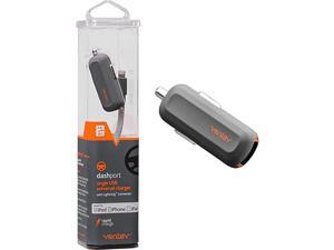 Car Charger with Apple Lightning Cable Dash Port R1240 | Fast Charging at Max Rate No FrayDurability Universally Compatible with Apple Devices iPhone and iPad | Grey Car Charger with Apple Lightning Cable Dash Port R1240 | Fast Charging at Max Rate No FrayDurability Universally Compatible with Apple Devices iPhone and iPad | Grey