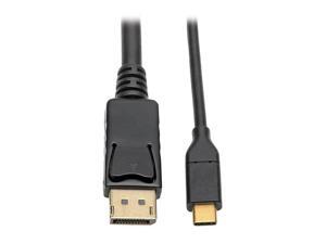 USB C to DisplayPort MM USB 31 Gen 1 DisplayPort Adapter Cable Thunderbolt 3 4K 60Hz Black 10 ft U444010DP USB C to DisplayPort MM USB 31 Gen 1 DisplayPort Adapter Cable Thunderbolt 3 4K 60Hz Black 10 ft U444010DP