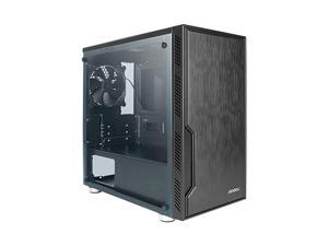 VSK10 Window Value Solution Series Highly Functional MicroATX Case Window Side Panel Support 4 x 140 mm Fan and 280 mm Radiator 2 x USB30 Black