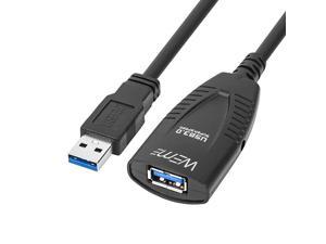 USB Extension Cable  SuperSpeed USB 30 Extender Cord Active Type A Male to A Female Data Transfer Cable Long 5 Meters 164 Feet for Oculus Rift Sensor Playstation Xbox USB Peripheral Devices