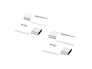 Micro USB Female to USBC Male Adapter White 4Pack Micro USB Female to USBC Male Adapter White 4Pack