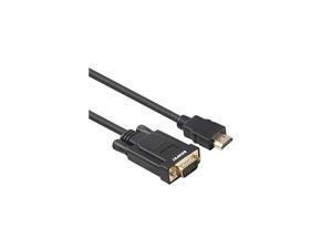 HDMI to VGA 2 Pack HDMI to VGA 6 Feet Cable Male to Male Compatible for Computer Desktop Laptop PC Monitor Projector HDTV Raspberry Pi Roku Xbox and More HDMI to VGA 2 Pack HDMI to VGA 6 Feet Cable Male to Male Compatible for Computer Desktop Laptop PC Monitor Projector HDTV Raspberry Pi Roku Xbox and More