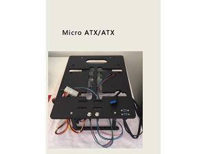 Mini ITX MATX Micro ATX PC Test Bench Open Frame Water Cooling Aluminum Case DIY Bare Overclocking HTPC Support Graphics Card Mini ITX MATX Micro ATX PC Test Bench Open Frame Water Cooling Aluminum Case DIY Bare Overclocking HTPC Support Graphics Card