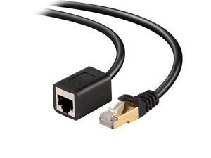 Ethernet Extension Cable Cat 6 Ethernet Extender Cable Adapter 15 Feet Support Cat6 Cat5e Cat5 Standards RJ45 Cords Shielded Male to Female Ethernet Extension Cable Cat 6 Ethernet Extender Cable Adapter 15 Feet Support Cat6 Cat5e Cat5 Standards RJ45 Cords Shielded Male to Female