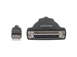 336581 A Male to DB25 Female Full Speed USB to Parallel Printer Converter 336581 A Male to DB25 Female Full Speed USB to Parallel Printer Converter