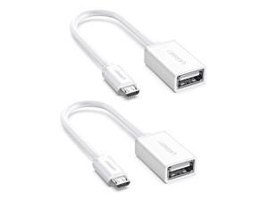 Micro USB to USB Micro USB 20 OTG Cable 2 Pack On The Go Adapter Micro USB Male to USB Female for Samsung S7 S6 Edge S4 S3 LG G4 DJI Spark Mavic Remote Controller Android Tablets White Micro USB to USB Micro USB 20 OTG Cable 2 Pack On The Go Adapter Micro USB Male to USB Female for Samsung S7 S6 Edge S4 S3 LG G4 DJI Spark Mavic Remote Controller Android Tablets White