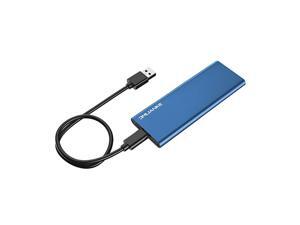 Aluminum M2 NGFF to USB 31 TypeC M2 SSD Enclosure Portable External Case for Solid State Drive Doesnt Support NVME SSD Blue Aluminum M2 NGFF to USB 31 TypeC M2 SSD Enclosure Portable External Case for Solid State Drive Doesnt Support NVME SSD Blue