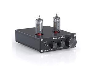 P1 Tube PreAmplifier Mini HiFi Stereo Buffer Preamp 6K4 Valve amp Vacuum Preamp with Treble amp Bass Tone Control for Home Theater System P1 Tube PreAmplifier Mini HiFi Stereo Buffer Preamp 6K4 Valve amp Vacuum Preamp with Treble amp Bass Tone Control for Home Theater System