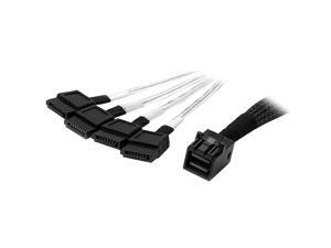 1m Internal Mini SAS to SATA Cable SFF8643 to 4X SATA SAS43SAT1M 1m Internal Mini SAS to SATA Cable SFF8643 to 4X SATA SAS43SAT1M