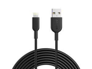 iPhone Charger Cable Powerline II Lightning Cable 10ft Durable Cable MFi Certified for iPhone XsXS MaxXRX 88 Plus 77 Plus iPad 8 Black