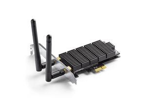Archer T6E AC1300 PCIe Wireless WiFi Network Adapter Card for PC with Heatsink Technology Renewed Archer T6E AC1300 PCIe Wireless WiFi Network Adapter Card for PC with Heatsink Technology Renewed