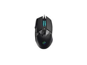 Pro Performance Silent Gaming Mouse Wired Gaming Mouse w 9 Programmable Buttons including Sniper rapid fire key 12000 DPI 1000 Hz Force Adjustable Buttons Custom Gamer Profiles and more