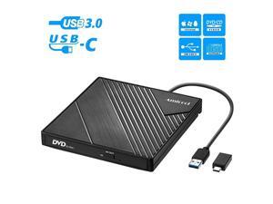 External DVD Drive USB 30 USB C CD Burner CDDVD +RW Optical DriveSlim Portable DVD CD ROM Rewriter Writer Duplicator for Laptop Desktop PC Windows 1087 MacBook Mac Linux OS Apple External DVD Drive USB 30 USB C CD Burner CDDVD +RW Optical DriveSlim Portable DVD CD ROM Rewriter Writer Duplicator for Laptop Desktop PC Windows 1087 MacBook Mac Linux OS Apple