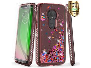 Moto G7 Play Case with Tempered Glass Screen Protector 2 Pack Glitter Liquid Waterfall Flowing Sparkle Shiny Diamond Girls Cute Phone Case for Motorola Moto G7 Paly57quotAX Rink Moto G7 Play Case with Tempered Glass Screen Protector 2 Pack Glitter Liquid Waterfall Flowing Sparkle Shiny Diamond Girls Cute Phone Case for Motorola Moto G7 Paly57quotAX Rink