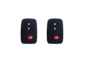 Blue+Red 1 Pair BAR Autotech Remote Key Silicone Rubber Keyless Entry Shell Case Fob and Key Skin Cover fit for Toyota 4runner Venza Avalon Land Cruiser Camry Prius Blue+Red 1 Pair BAR Autotech Remote Key Silicone Rubber Keyless Entry Shell Case Fob and Key Skin Cover fit for Toyota 4runner Venza Avalon Land Cruiser Camry Prius