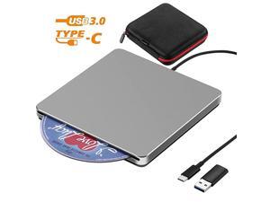 DVD Drive USB 30TypeC Portable Slotin CDDVD+RW Burner Player USB C Superdrive CD ROM for Laptop Mac MacBook Pro Air Windows Desktop PC Grey DVD Drive USB 30TypeC Portable Slotin CDDVD+RW Burner Player USB C Superdrive CD ROM for Laptop Mac MacBook Pro Air Windows Desktop PC Grey