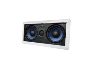 Silver Ticket in-Wall in-Ceiling Speaker with Pivoting Tweeter (Dual 5.25 Inch in-Wall Center Channel) Silver Ticket in-Wall in-Ceiling Speaker with Pivoting Tweeter (Dual 5.25 Inch in-Wall Center Channel)