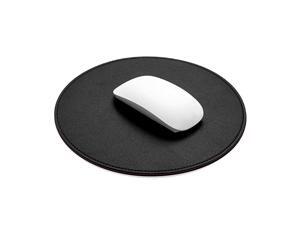 ProElife Mouse Pad for Computer Laptop Accessories Anti Slip Cute Round Mouse Pad Waterproof PU Leather 866Inch Circular Mousepad Stitched Edges Mat for Home Office School Gaming Black ProElife Mouse Pad for Computer Laptop Accessories Anti Slip Cute Round Mouse Pad Waterproof PU Leather 866Inch Circular Mousepad Stitched Edges Mat for Home Office School Gaming Black