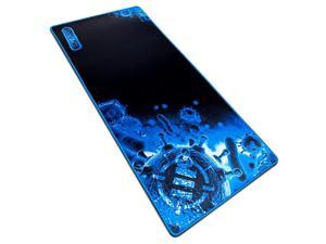 Pathogen Extra Large Gaming Mouse Pad 315 x 1375 in Extended Mousepad with AntiFray Stitching Low Friction Smooth Surface NonSlip Backing Full Desk Mouse Mat Blue Pathogen Extra Large Gaming Mouse Pad 315 x 1375 in Extended Mousepad with AntiFray Stitching Low Friction Smooth Surface NonSlip Backing Full Desk Mouse Mat Blue