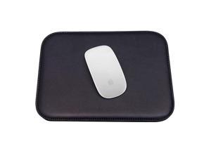 Italian Leather Mouse Pad for Home or Office Desktop, Handmade in Italy, Navy