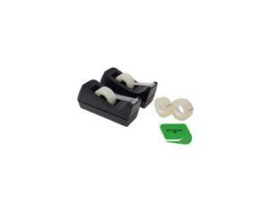 Weighted Tape Dispensers 2 Pack Includes Tape Rolls and Letter Opener Weighted Tape Dispensers 2 Pack Includes Tape Rolls and Letter Opener