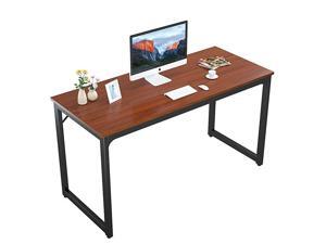55 Computer Desk Modern Sturdy Office Desk 55 Inch PC Laptop Notebook Study Writing Table for Home Office Workstation Teak 55 Computer Desk Modern Sturdy Office Desk 55 Inch PC Laptop Notebook Study Writing Table for Home Office Workstation Teak