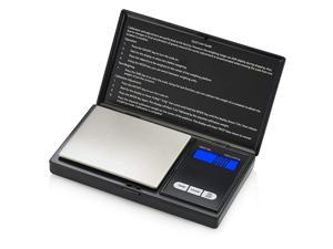 SWS100 Elite Series Digital Pocket Scale Digital Gram and Ounce Scale Food Scale JewelryMedicine Scale Kitchen Scale 100 grams by 001 grams Black