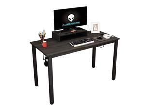 Gaming Computer Desk 47 inches Gaming TableWorkstation with Display Stand DNDND14B Black and Black Legs 1 Pack Gaming Computer Desk 47 inches Gaming TableWorkstation with Display Stand DNDND14B Black and Black Legs 1 Pack