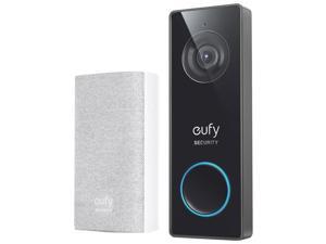 Eufy Wi-Fi 2K Video Doorbell (Wired) - Black