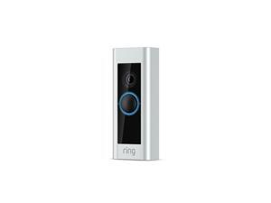 Ring Video Doorbell Pro, with HD Video, Motion Activated Alerts, Easy Installation - Satin Nickel