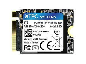  XPC Technologies SSD PCIe M.2 2230 NVMe de 2 TB Gen