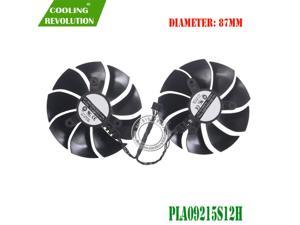 2pcs/lot PLD09215S12H 12V 0.55A 86mm 4Pin For EVGA GTX1660 XC Ultra RTX 2080ti RTX 2080 2070 SUPER XC Graphics Card Cooling Fan