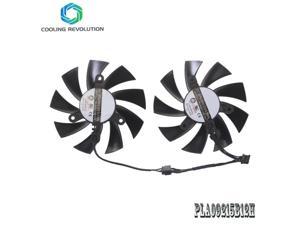 2PCS Power Logic PLA09215B12H DC 12V 0.55A 4Pin Cooler Fan Replacement For EVGA GeForce GTX 760 780 Graphics Video Card Fans