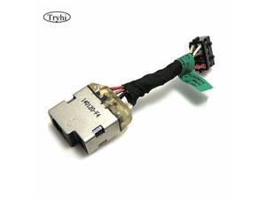 New Laptop Notebook Motherboard AC DC Power Jack plug in charging port Socket Connector w/ Harness Cable for HP Pavilion 17-f040us 17-f043nr 17-f048nr 17-f050nr 17-f053us 17-f061us 17-f065us 17-f107na