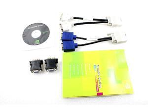 NVIDIA Quadro NVS 290 Graphics Card Cable Kit K332C CN-0K332C DL139A NVIDIA Quadro NVS 290 Graphics Card Cable Kit K332C CN-0K332C DL139A