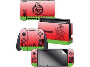 Controller Gear Nintendo Switch Skin & Screen Protector Set By Nintendo - Super Mario "Piranha Plant" - Nintendo Switch Controller Gear Nintendo Switch Skin & Screen Protector Set By Nintendo - Super Mario "Piranha Plant" - Nintendo Switch