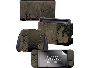 Controller Gear Nintendo Switch Skin & Screen Protector Set - Pokemon - "Eevee Evolutions Set 1" - Nintendo Switch Controller Gear Nintendo Switch Skin & Screen Protector Set - Pokemon - "Eevee Evolutions Set 1" - Nintendo Switch