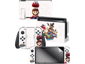 Controller Gear Nintendo Switch Skin & Screen Protector Set, By Nintendo - Super Mario Odyssey "Capture Map" - Nintendo Switch Controller Gear Nintendo Switch Skin & Screen Protector Set, By Nintendo - Super Mario Odyssey "Capture Map" - Nintendo Switch