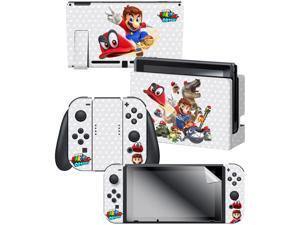 Controller Gear Nintendo Switch Skin & Screen Protector Set, By Nintendo - Super Mario Odyssey Capture - Nintendo Switch Controller Gear Nintendo Switch Skin & Screen Protector Set, By Nintendo - Super Mario Odyssey Capture - Nintendo Switch