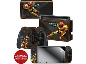 Controller Gear Nintendo Switch Skin & Screen Protector Set - Metroid - "Samus" - Nintendo Switch Controller Gear Nintendo Switch Skin & Screen Protector Set - Metroid - "Samus" - Nintendo Switch