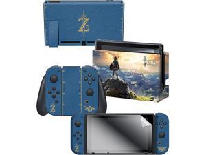 Controller Gear Nintendo Switch Skin & Screen Protector Set, By Nintendo - The Legend of Zelda Breath of the Wild "The Legend of Zelda" - Nintendo Switch Controller Gear Nintendo Switch Skin & Screen Protector Set, By Nintendo - The Legend of Zelda Breath of the Wild "The Legend of Zelda" - Nintendo Switch