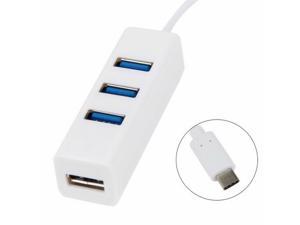 5X(Usb 3.1 Type-C To 3 Port Usb Hub (White) Q7o9) 5X(Usb 3.1 Type-C To 3 Port Usb Hub (White) Q7o9)