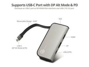 Usb-C To Multi-Video Mst Hub With 100W Pd 3.04K@60Hz Ultra Hd Usb-C To Multi-Video Mst Hub With 100W Pd 3.04K@60Hz Ultra Hd