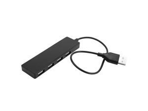 50X(Ultra Slim Usb Hub 4-Port Usb 2.0 Hub Black Z9i5) 50X(Ultra Slim Usb Hub 4-Port Usb 2.0 Hub Black Z9i5)