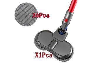 Electric Mopping Brush + Vacuum Cleaner Cleaning Cloth For Dyson V7 V8 V10 V11 Electric Mopping Brush + Vacuum Cleaner Cleaning Cloth For Dyson V7 V8 V10 V11