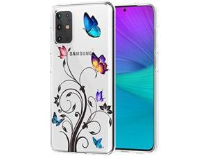 Clear Case Compatible With Galaxy S Plus 5g Not Fit S Fe Samsung S Plus 6 7 Case For Girls Cute Tpu Shockproof Protective Phone Case Cover For Samsung Galaxy S Plus Blue Butte