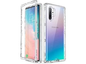 Galaxy Note 10 Plus 5G Case, Heavy Duty Shockproof Rugged Protection Case Transparent Soft Tpu Protective Cover For Samsung Galaxy Note 10 Plus 5G (2019) Without Screen Protector, Crystal Clear
